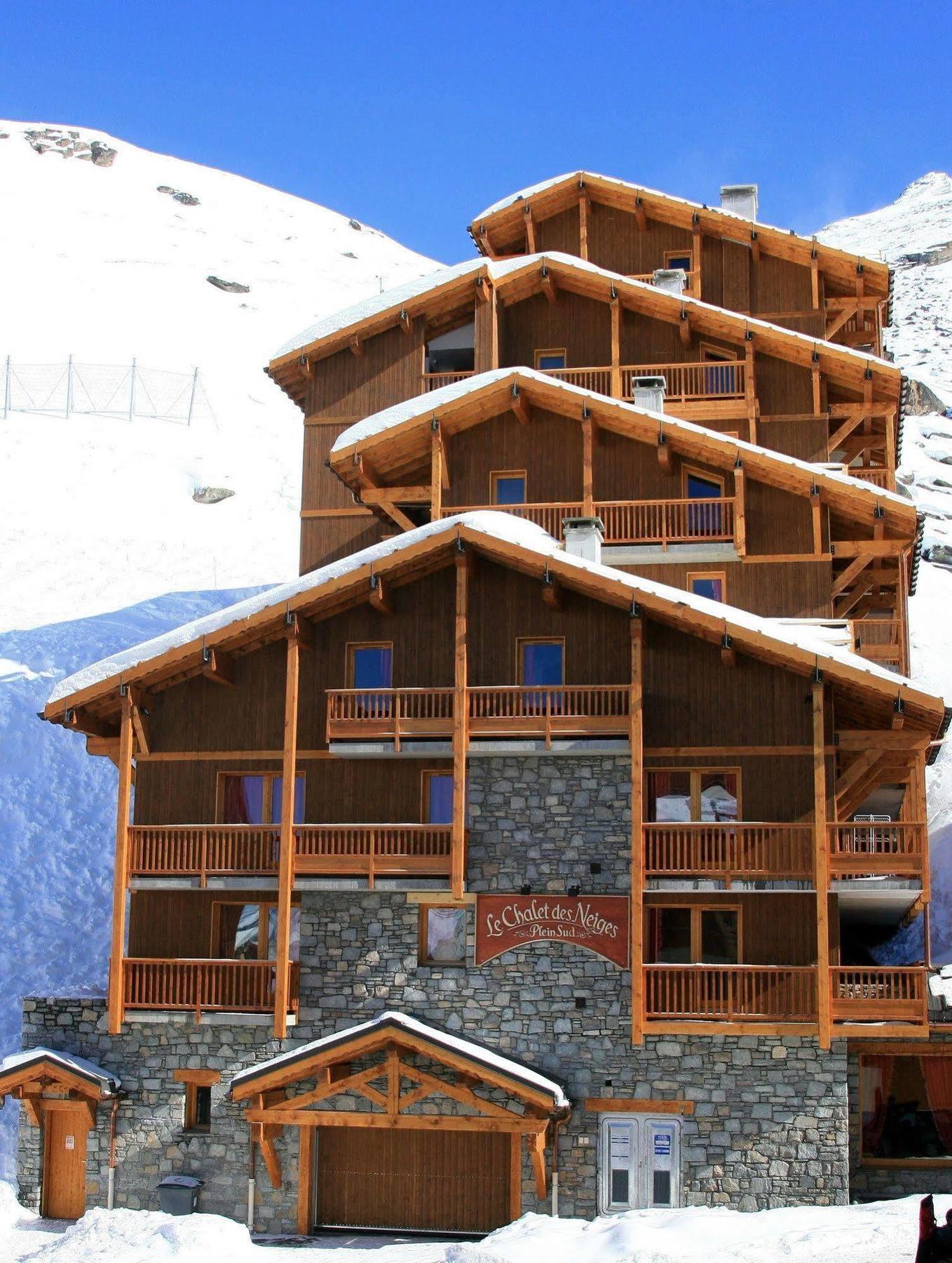 ヴァル・トランス Chalet Des Neiges Plein Sudアパートホテル エクステリア 写真